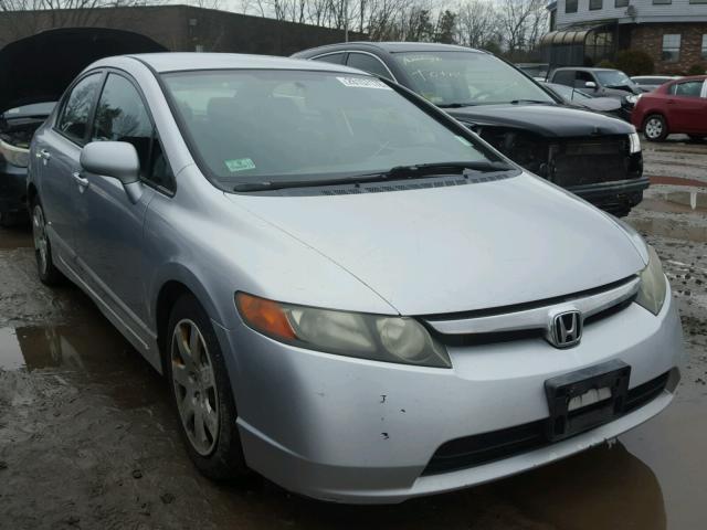 2HGFA15596H501329 - 2006 HONDA CIVIC LX SILVER photo 1