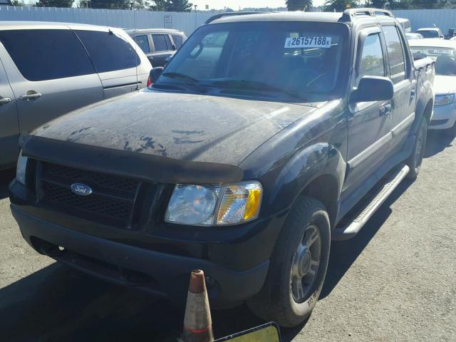 1FMZU77K34UB15827 - 2004 FORD EXPLORER S BLACK photo 2