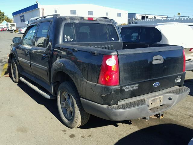 1FMZU77K34UB15827 - 2004 FORD EXPLORER S BLACK photo 3