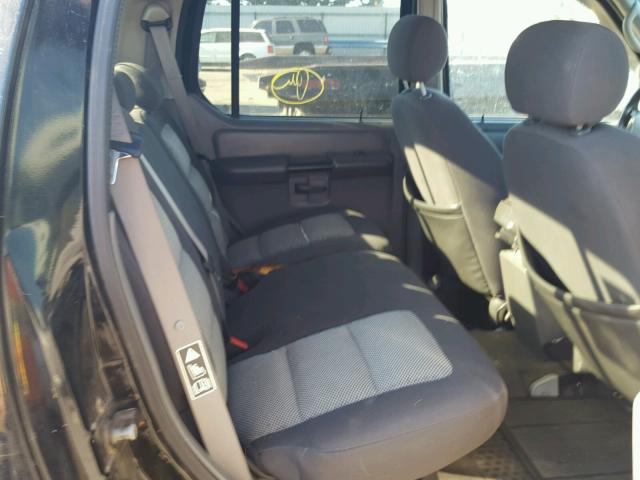 1FMZU77K34UB15827 - 2004 FORD EXPLORER S BLACK photo 6