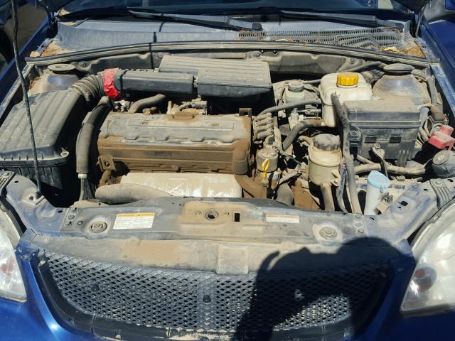 KL5JD56Z36K431950 - 2006 SUZUKI FORENZA BLUE photo 7