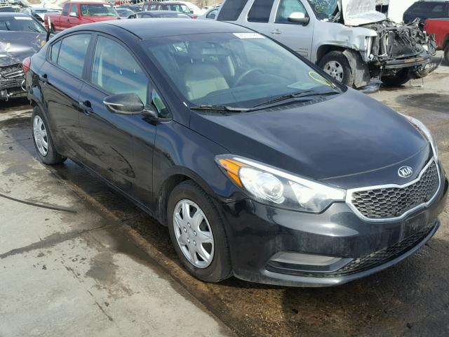 KNAFX4A64F5391369 - 2015 KIA FORTE LX BLACK photo 1