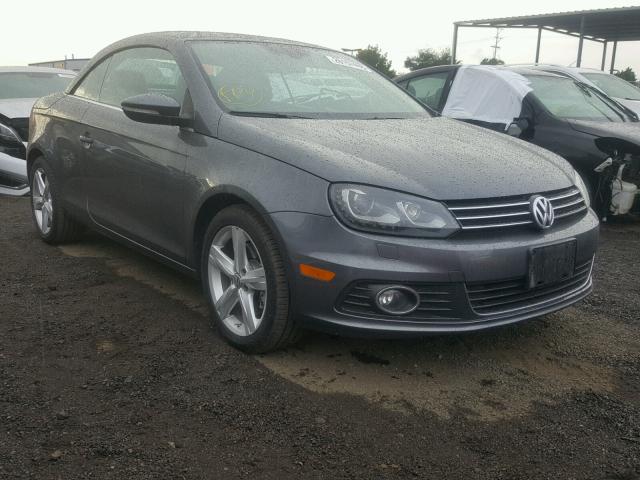 WVWFW7AH4CV021995 - 2012 VOLKSWAGEN EOS LUX Графитовый фото 1