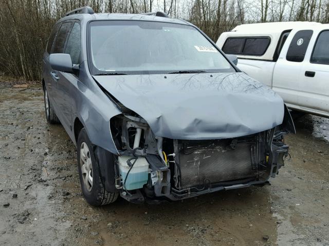 KNDMB233486241839 - 2008 KIA SEDONA EX GRAY photo 1