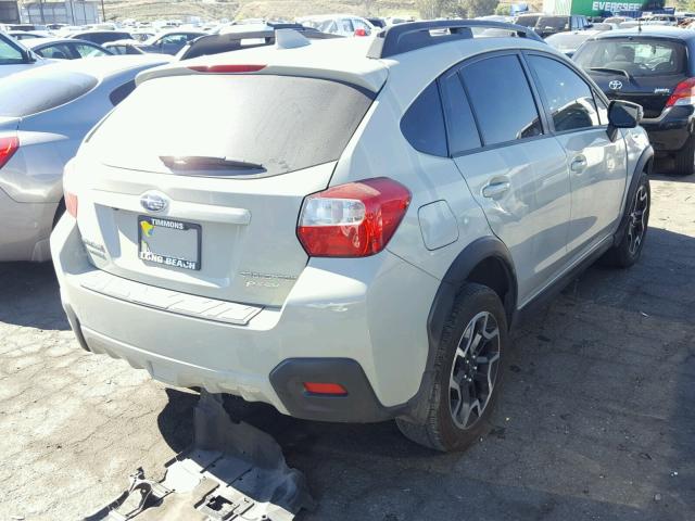 JF2GPANC7G8334798 - 2016 SUBARU CROSSTREK GRAY photo 4