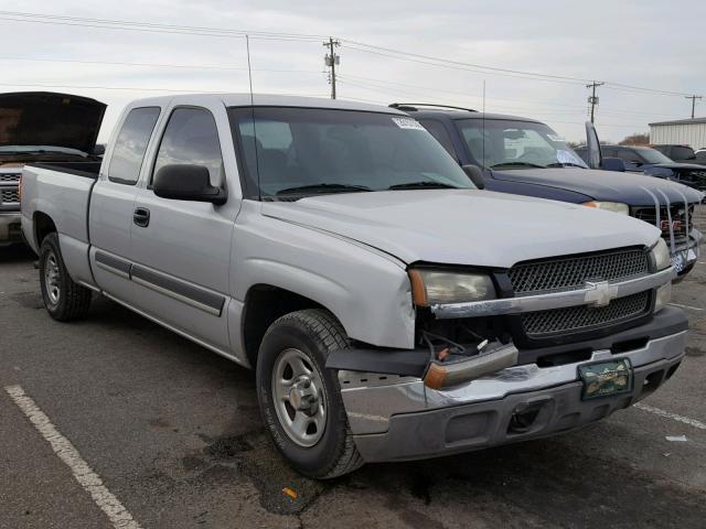 1GCEC19V83Z300841 - 2003 CHEVROLET SILVERADO SILVER photo 1