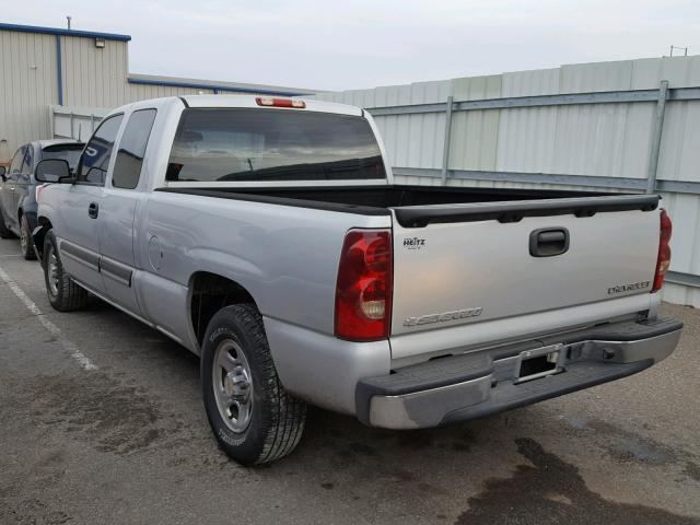 1GCEC19V83Z300841 - 2003 CHEVROLET SILVERADO SILVER photo 3