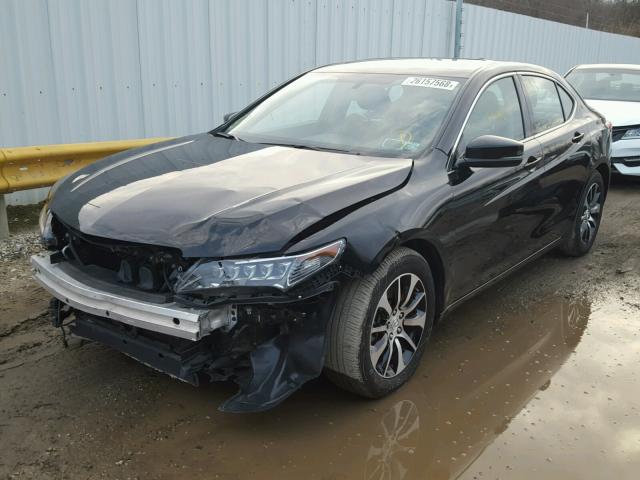 19UUB1F32GA002020 - 2016 ACURA TLX BLACK photo 2