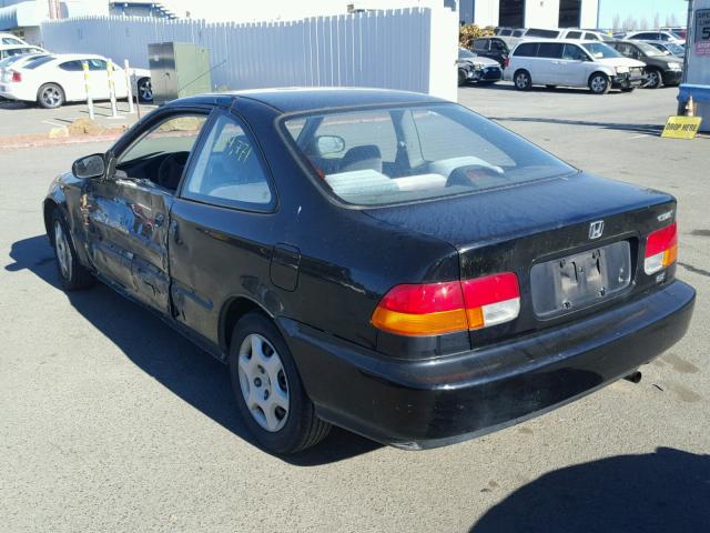 1HGEJ824XWL089716 - 1998 HONDA CIVIC EX BLACK photo 3