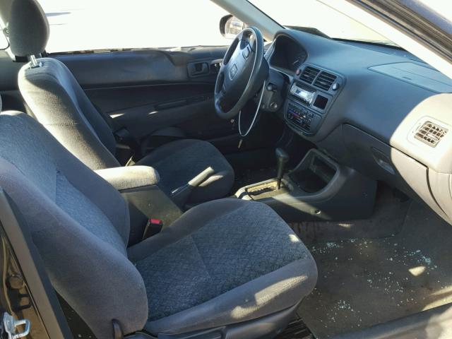 1HGEJ824XWL089716 - 1998 HONDA CIVIC EX შავი ფოტო 5