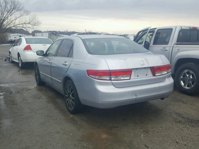 1HGCM66354A062520 - 2004 HONDA ACCORD LX SILVER photo 3