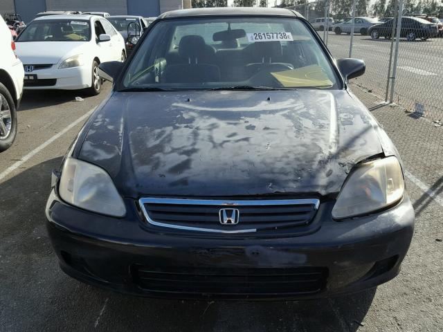 JHMEJ6676XS004013 - 1999 HONDA CIVIC LX BLACK photo 9