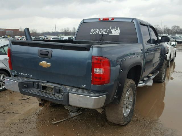 2GCEK13C071559011 - 2007 CHEVROLET SILVERADO BLUE photo 4