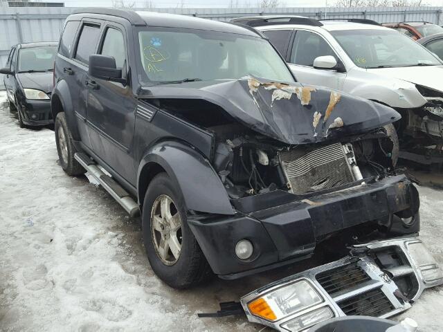 1D8GU28K28W174201 - 2008 DODGE NITRO SXT BLACK photo 1