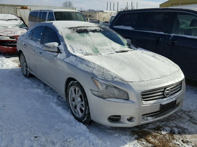 1N4AA5AP2DC813778 - 2013 NISSAN MAXIMA S SILVER photo 1