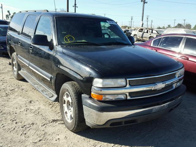 3GNEC16T11G158632 - 2001 CHEVROLET SUBURBAN C BLACK photo 1