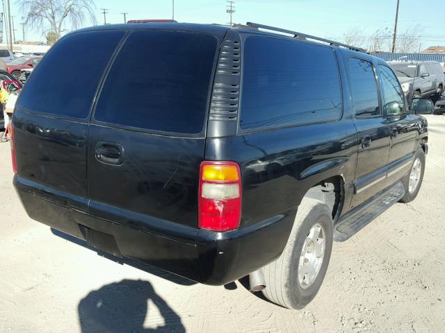 3GNEC16T11G158632 - 2001 CHEVROLET SUBURBAN C BLACK photo 4