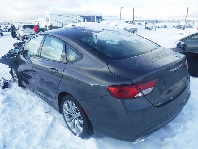 1C3CCCDG9FN740353 - 2015 CHRYSLER 200 S 灰色 照片 3