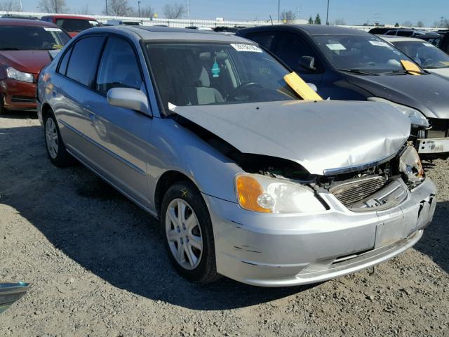 2HGES26833H512040 - 2003 HONDA CIVIC EX SILVER photo 1