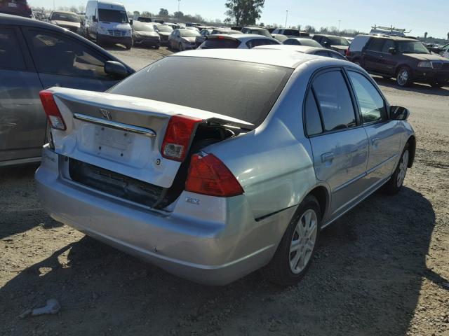 2HGES26833H512040 - 2003 HONDA CIVIC EX SILVER photo 4