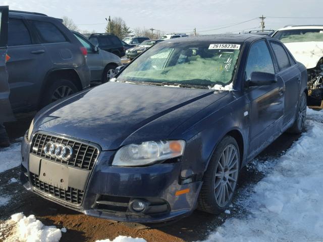 WAUBF78E86A258525 - 2006 AUDI A4 S-LINE BLUE photo 2