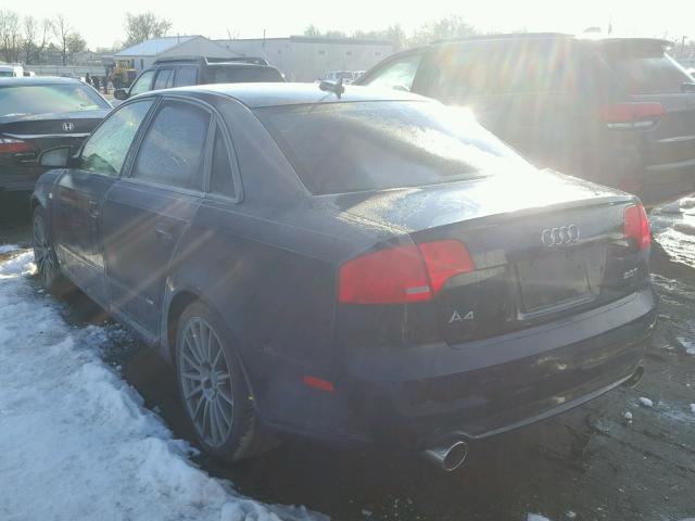 WAUBF78E86A258525 - 2006 AUDI A4 S-LINE BLUE photo 3