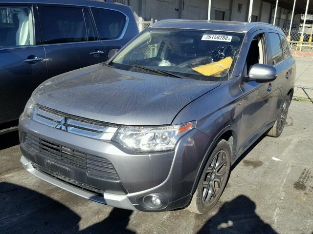 JA4JZ4AX6FZ003657 - 2015 MITSUBISHI OUTLANDER GRAY photo 2