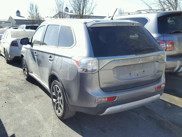 JA4JZ4AX6FZ003657 - 2015 MITSUBISHI OUTLANDER GRAY photo 3