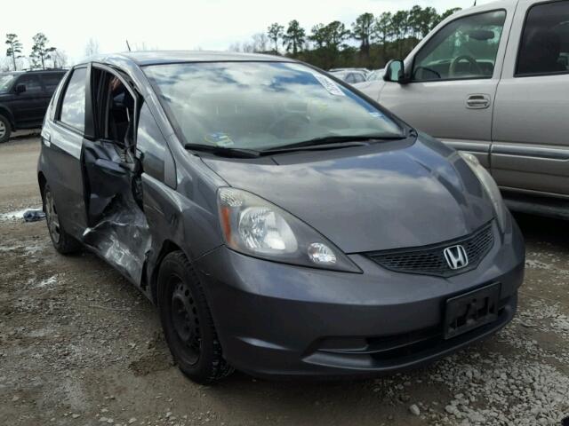 JHMGE8H30DC044466 - 2013 HONDA FIT GRAY photo 1