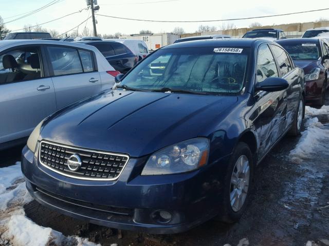 1N4AL11D76N375873 - 2006 NISSAN ALTIMA S BLUE photo 2