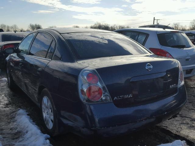 1N4AL11D76N375873 - 2006 NISSAN ALTIMA S BLUE photo 3