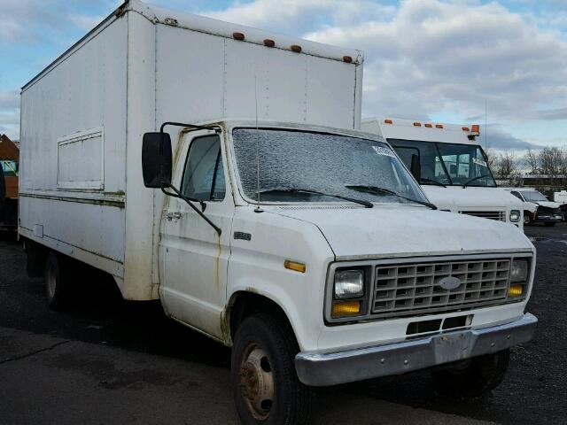 1FDKE30G9MHA94309 - 1991 FORD ECONOLINE WHITE photo 1