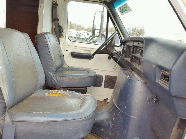 1FDKE30G9MHA94309 - 1991 FORD ECONOLINE WHITE photo 5