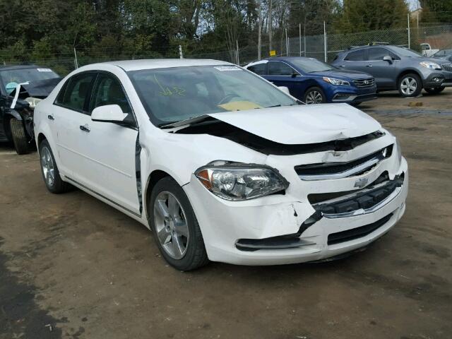 1G1ZD5EUXCF139020 - 2012 CHEVROLET MALIBU 2LT WHITE photo 1