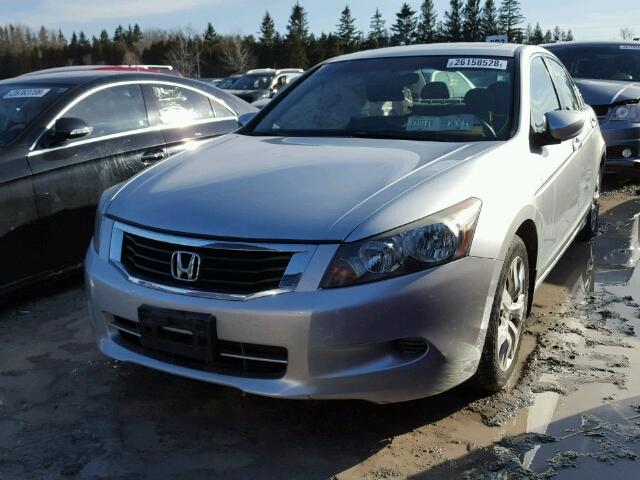 1HGCP3F75AA800935 - 2010 HONDA ACCORD EX SILVER photo 2