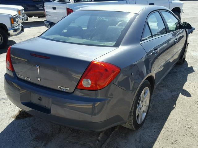 1G2ZG57B884208188 - 2008 PONTIAC G6 BASE GRAY photo 4