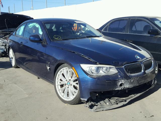 WBAKG7C52BE598602 - 2011 BMW 335 I BLUE photo 1