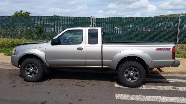 1N6ED26Y34C466252 - 2004 NISSAN FRONTIER K GRAY photo 9