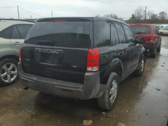 5GZCZ53434S844184 - 2004 SATURN VUE BLACK photo 4