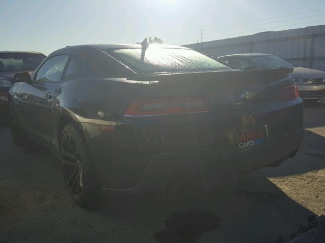2G1FS1EW3E9295754 - 2014 CHEVROLET CAMARO SS Negro foto 3