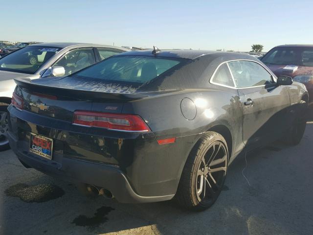 2G1FS1EW3E9295754 - 2014 CHEVROLET CAMARO SS Negro foto 4