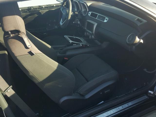 2G1FS1EW3E9295754 - 2014 CHEVROLET CAMARO SS Negro foto 5