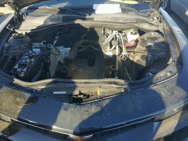 2G1FS1EW3E9295754 - 2014 CHEVROLET CAMARO SS Negro foto 7