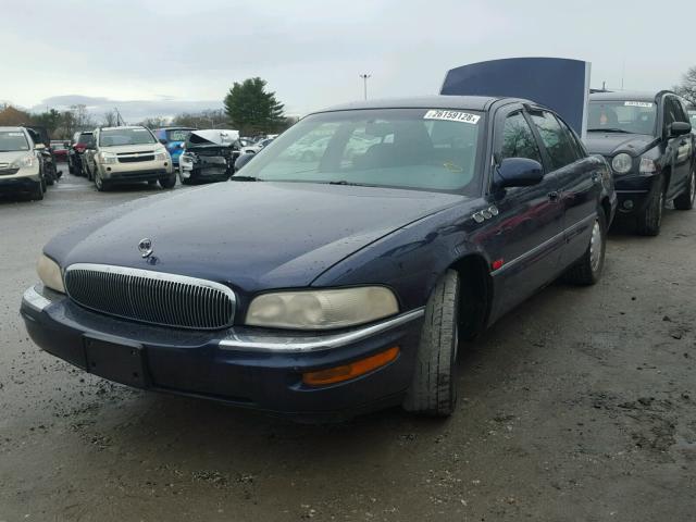 1G4CW52K8X4614185 - 1999 BUICK PARK AVENU BLUE photo 2