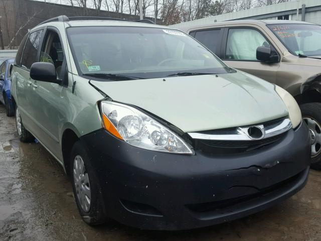 5TDZA23C06S431241 - 2006 TOYOTA SIENNA CE GREEN photo 1