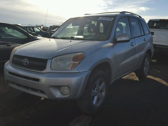 JTEHD20V456033694 - 2005 TOYOTA RAV4 SILVER photo 2