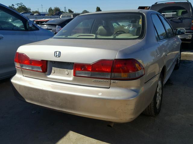 JHMCG66002C003645 - 2002 HONDA ACCORD EX GOLD photo 4