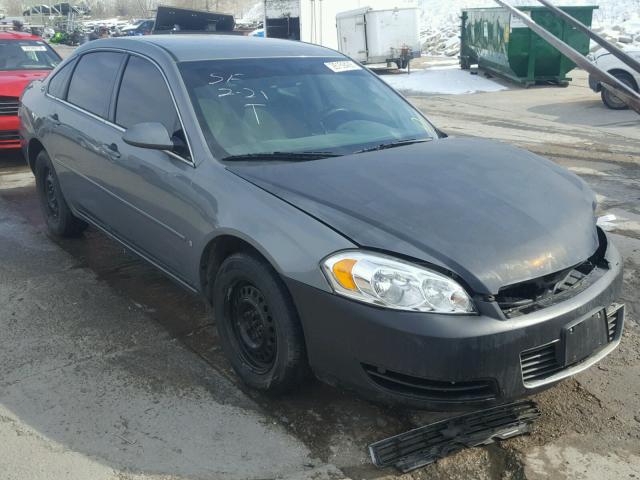 2G1WB58N389178142 - 2008 CHEVROLET IMPALA LS GRAY photo 1