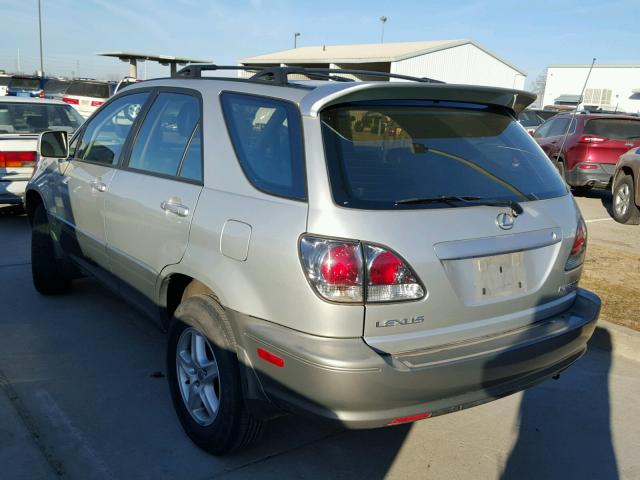 JTJGF10U830159453 - 2003 LEXUS RX 300 SILVER photo 3