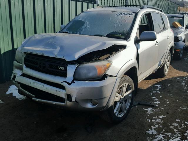 JTMBK32V975020385 - 2007 TOYOTA RAV4 SPORT SILVER photo 2